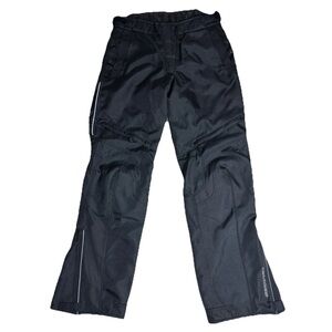 Scorpion EXO Medina RN # 36316 Black Motorcycle Pants Sz Medium With Liner EUC